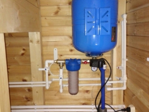 Монтаж водопровода в дачном доме